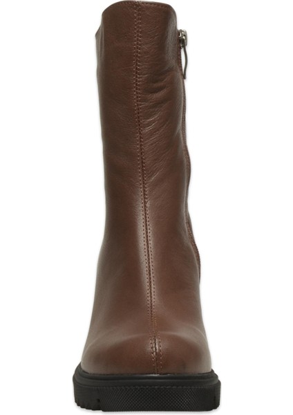 D25KB-1700 Günlük Topuklu Kahverengi Kadın Bot modelleri