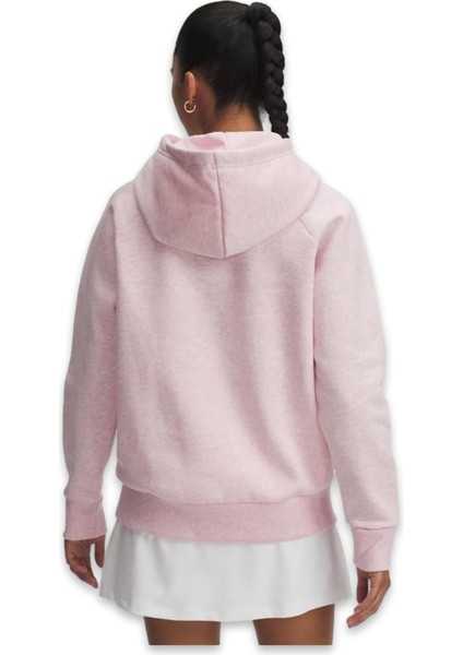 1379500 Ua Rival Fleece Hoodie Sweat Pembe Kadın Sweatshirt fiyatları