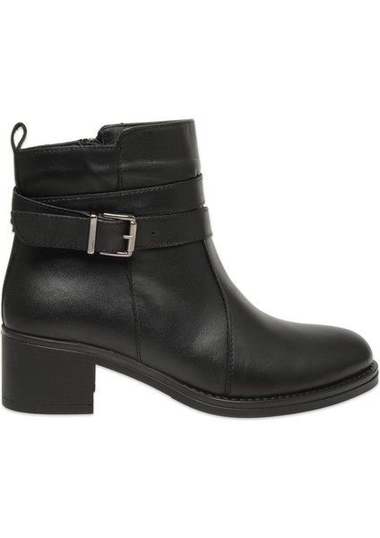 D25KB-1670 Günlük Topuklu Siyah Kadın Bot fiyatları