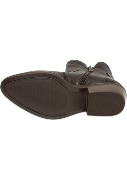 D25KB-8080 Günlük Topuklu Kahverengi Kadın Bot indirimleri