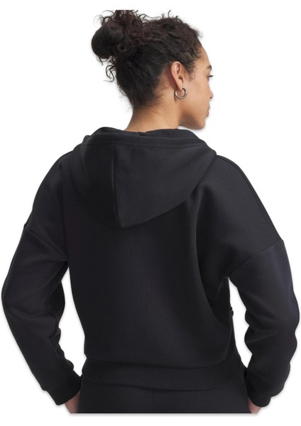 6003707 Rival Flc Piped Hz Hoodie Siyah-Beyaz Kadın Sweatshirt fiyatları