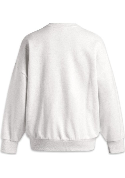1386463 Ua Rival Fleece Os Crew Açık Gri Kadın Sweatshirt indirimleri