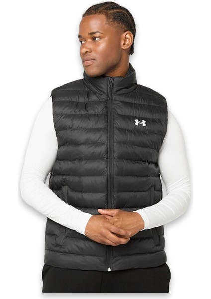 6006364 Ua Sportswear Ins Vest Siyah Erkek Yelek