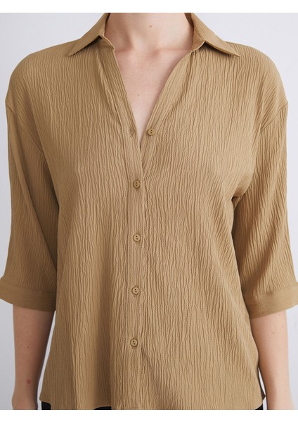 Yeni Sezon Dokulu Kadın Gömlek fırsatları