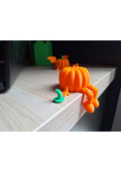 Hareketli Balkabağı Figürü – 3D Dekoratif Oyuncak modelleri