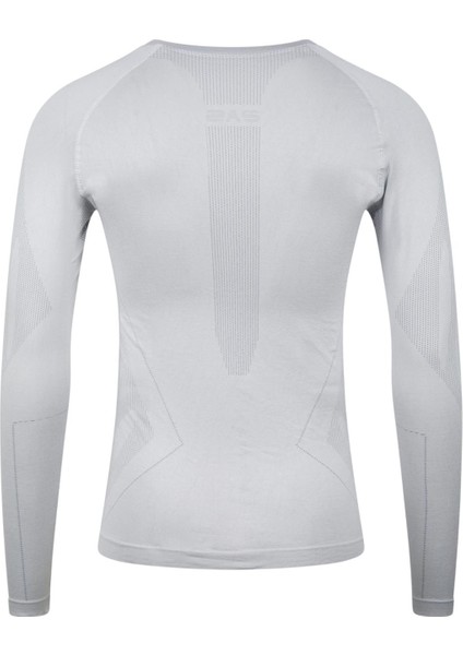 Erkek Heatwave Seamless Baselayer Üst Içlik Gri