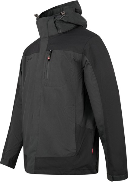 Elbruz 3 In 1 Ceket Siyah/ Antrasit