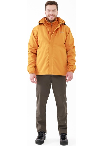 Tipas Iıı Erkek Yağmurluk Mont Gold