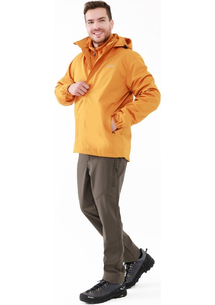 Tipas Iıı Erkek Yağmurluk Mont Gold