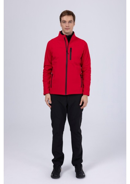 Baxter Ince Softshell Erkek Ceket Kırmızı