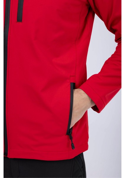 Baxter Ince Softshell Erkek Ceket Kırmızı