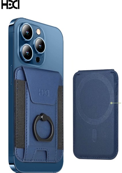 iPhone 14 Pro Max HBC-228 Havana Magnet Kartvizitli Kapak - Siyah indirimleri