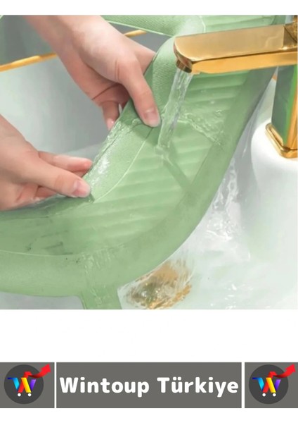 Dayanıklı Esnek Kaymaz Kolay Temizlenir Yumuşak Silikon Banyo Tuvalet Hijyenik Klozet Kapağı Kılıfı fiyatları