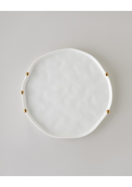 Golden Gleam Porselen Supla 34 cm Beyaz-Gold fiyatları