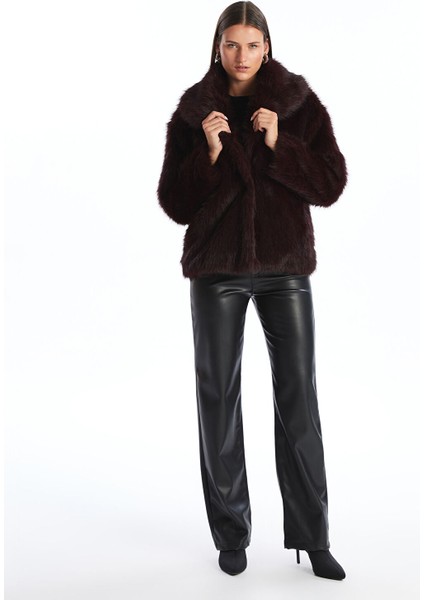 Yeni Sezon Ceket Yaka Kadın Kürk Kaban fırsatları