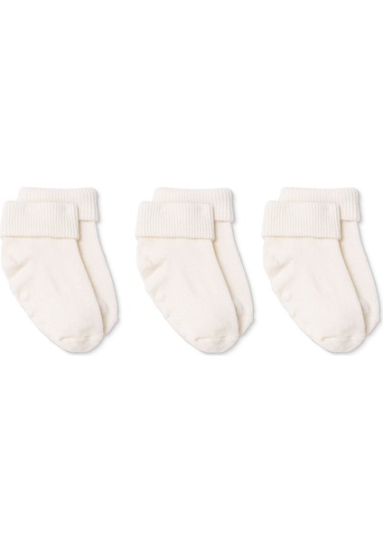 Unisex 3lü Kıvrık Çorap