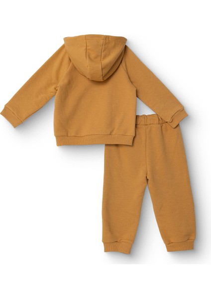 Erkek Bebek Woodland Boy Eşofman Takımı Üç Iplik Kapüşonlu Yaka Uzun Kol Ribanalı Paça fiyatları