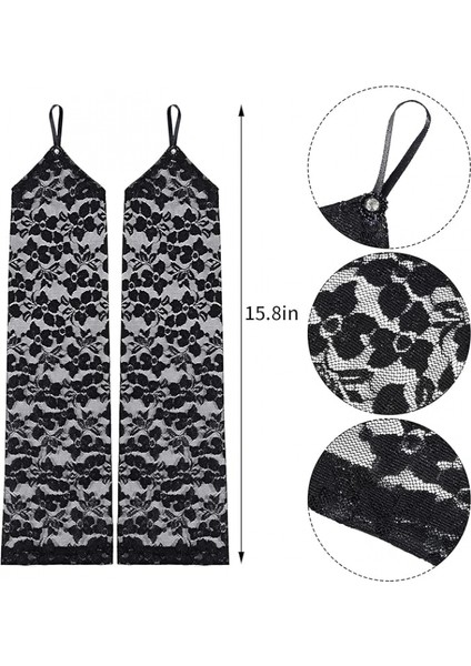 Parmak Askılı Zarif Dantel Eldiven fırsatları