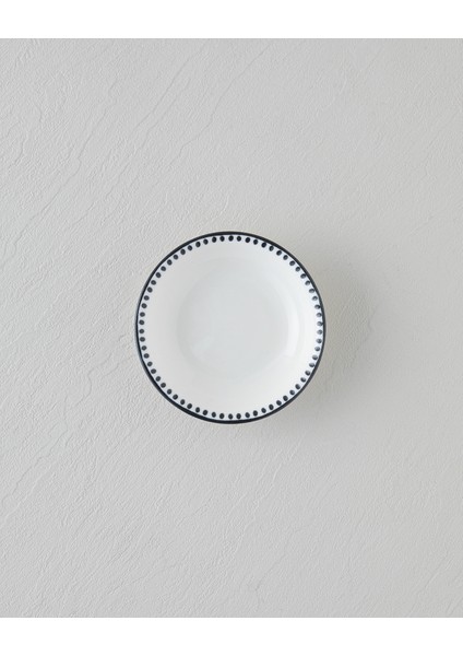 Black Dots Porselen Çerezlik 11 cm Siyah - Beyaz fiyatları