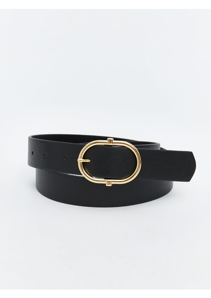 Yeni Sezon Deri Görünümlü Kadın Kemer 2'li modelleri