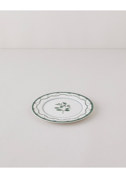 Gardenia Porselen Pasta Tabağı 19 cm Yeşil