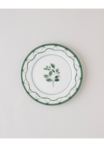 Gardenia Porselen Pasta Tabağı 19 cm Yeşil fiyatları