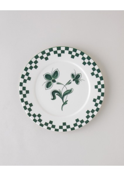 Gardenia Porselen Servis Tabağı 25 cm Yeşil fiyatları