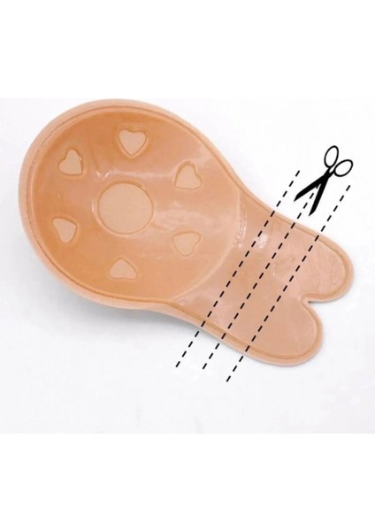 Hayalet Sütyen Göğüs Dikleştirici Krem L Beden