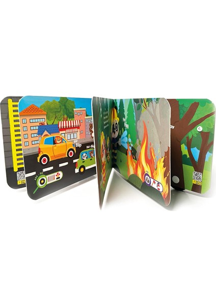 Oyuncak Kitap - Itfaiye (Gerçek Tekerlekli) fiyatları