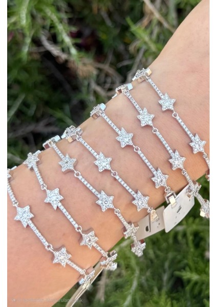 Xuping Özel Seri Taşlı Yıldız Model Künye Bileklik fiyatları