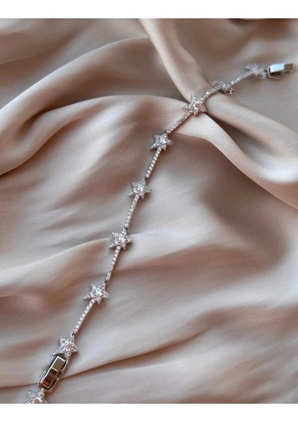 Xuping Özel Seri Taşlı Yıldız Model Künye Bileklik modelleri