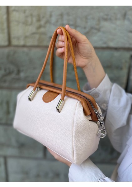 Nçs Kadın Yumuşak Deri Dokulu Şık ve Kullanışlı Kadın El &omuz Çantası (24X17CM) indirimleri