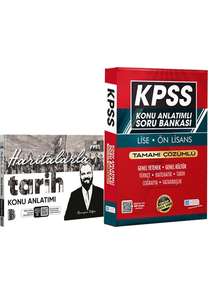 2026 Kpss Haritalarla Tarih Konu Anlatımı - Lise Önlisans Konu Ant. Soru