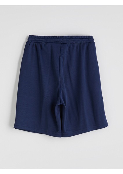 Yeni Sezon Beli Lastikli Barcelona Baskılı Erkek Çocuk Şort modelleri