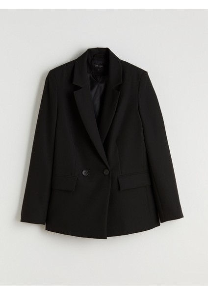 Yeni Sezon Krep Kadın Blazer Ceket