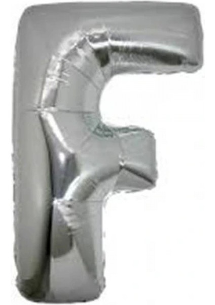 Gümüş Rengi Folyo Balon 1 Metre