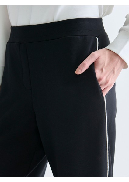 Yeni Sezon Beli Lastikli Modal Karışımlı Kadın Pantolon modelleri