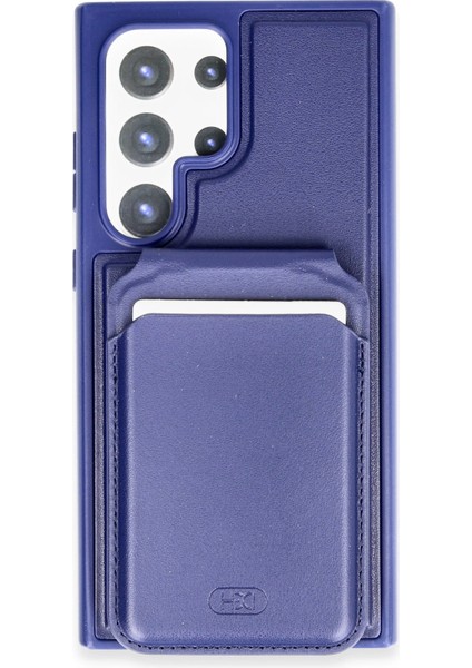 Samsung Galaxy S24 Ultra HBC-247 Atina Kartvizitli Kapak - Lacivert fiyatları