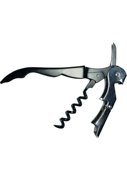 Kamp ve Piknik Için Metal Tirbüşon, Kesici Veşişe Açacağı Aleti