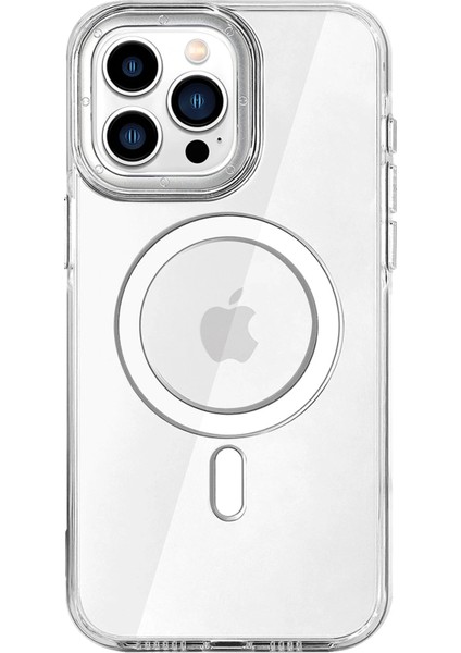 iPhone 16 Pro HBC-274 Pc 2.0 Şeffaf Magsafe Kapak - Şeffaf