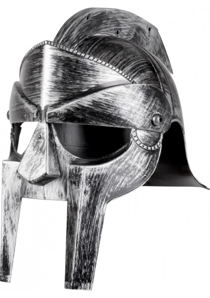 Gladyatör Miğferi Ince Başlık Gümüş Renk fiyatları