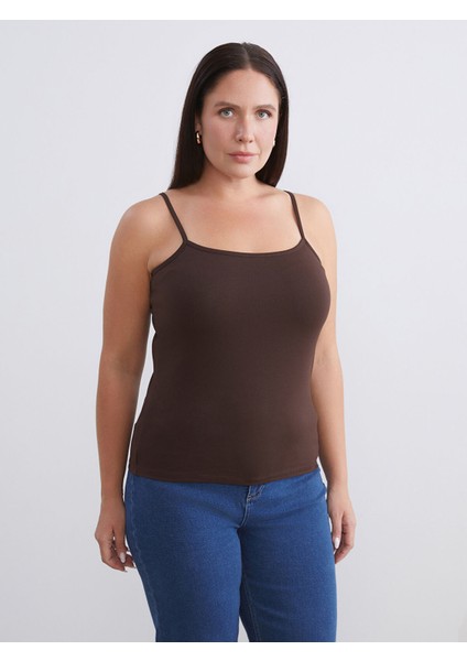 Yeni Sezon Büyük Beden U Yaka Kadın Atlet 2'li fiyatları