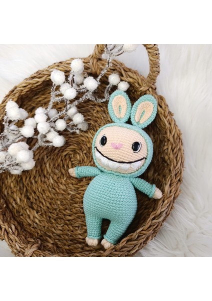 Amigurumi Labubu Örgü Oyuncak Mint fiyatları