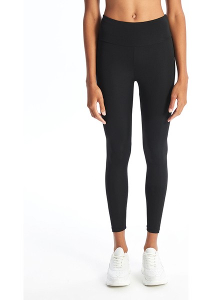 Yeni Sezon Kadın Beli Lastikli Ekstra Dar Fit Düz Tayt fiyatları