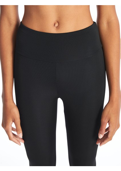 Yeni Sezon Kadın Beli Lastikli Ekstra Dar Fit Düz Tayt modelleri