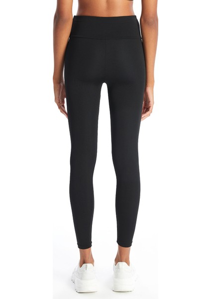 Yeni Sezon Kadın Beli Lastikli Ekstra Dar Fit Düz Tayt fırsatları