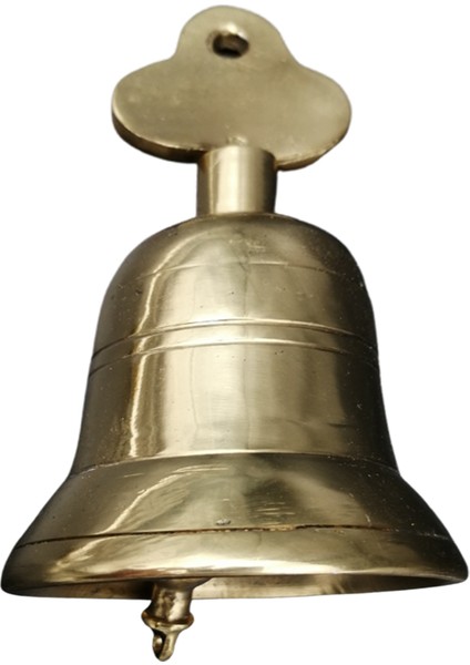 Pirinç Döküm Yemek el Çanı 12CM