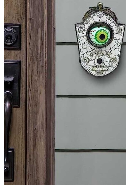 Halloween Dekor Süs Efektli Kapı Zili Beyaz Renk modelleri