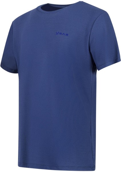 Kalei Sıfır Yaka T-Shirt Lacivert