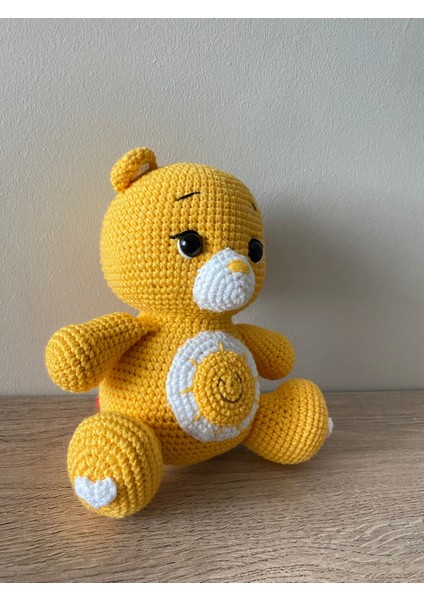 Masal Serisi Amigurumi Oyuncak Ayıcık Oyun Arkadaşı Organik Oyuncak Sarı fiyatları